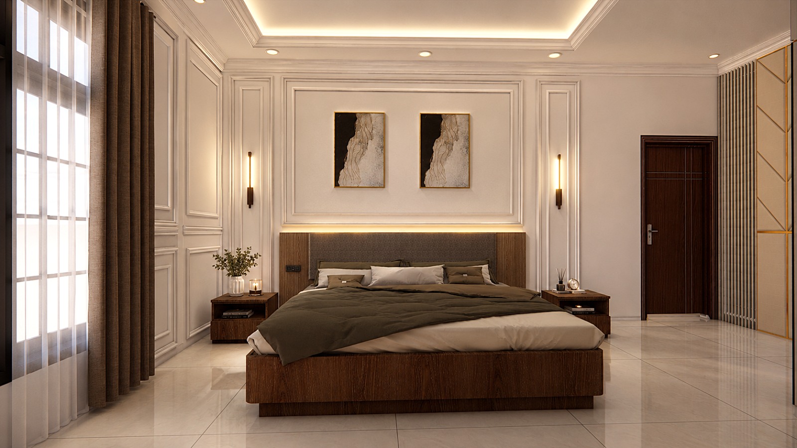 Interior Kamar Tidur Mewah AID