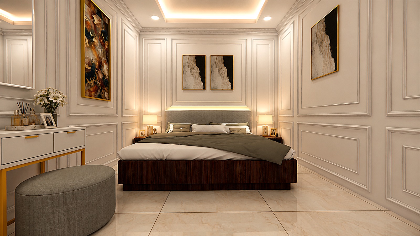 Compact Master Bedroom